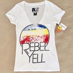 NWT Vintage Rebel Yell T Shirt Size Med.